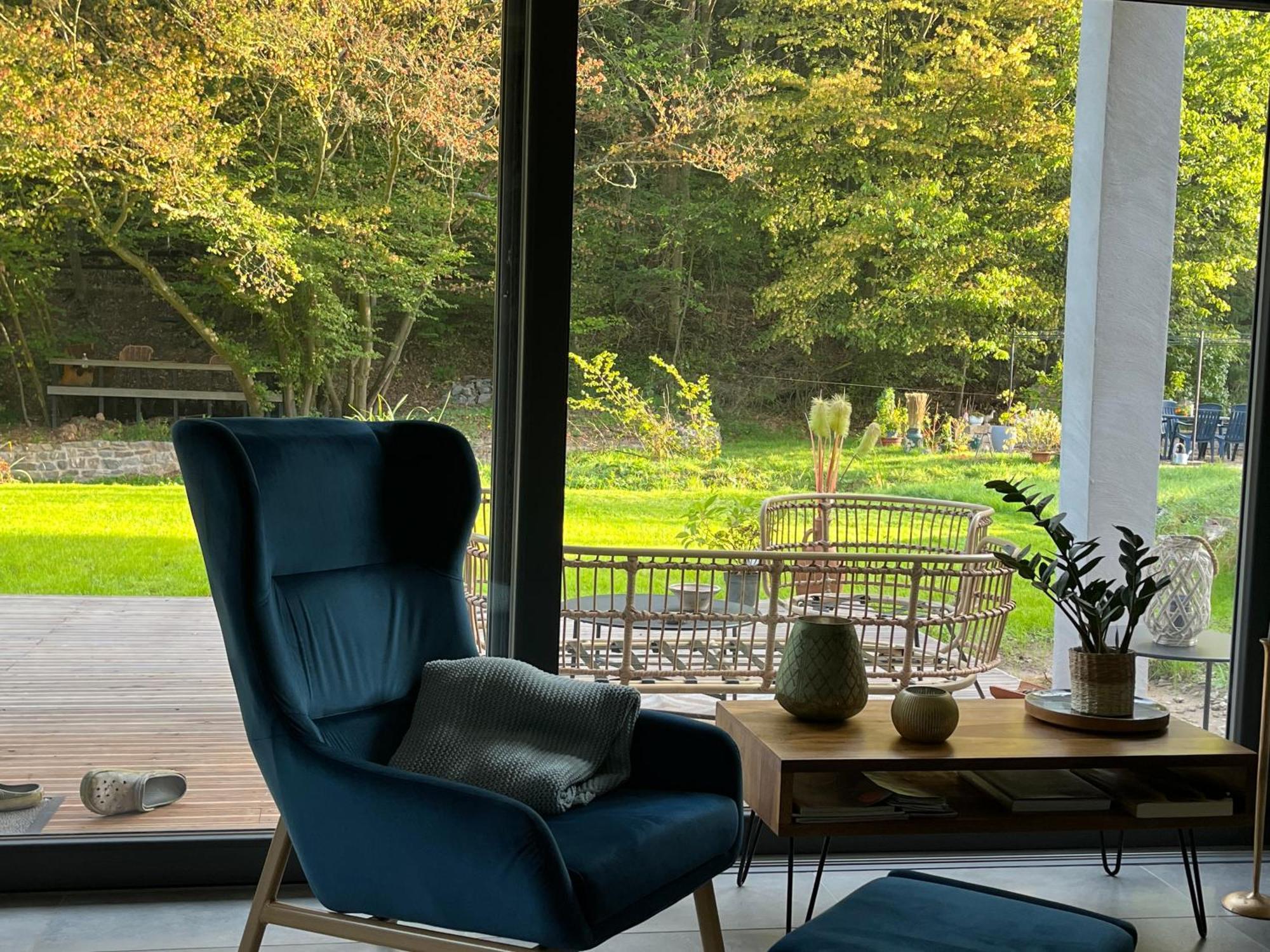 Ferienhaus Waldbaden Im Nationalpark Eifel- Am Bach Schleiden Exteriér fotografie